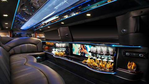 Luxury limo interiors